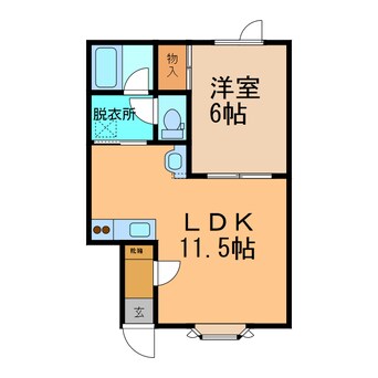 間取図 西楓館