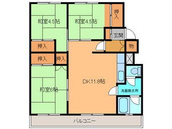 間取図 柳町アパートメント2号棟