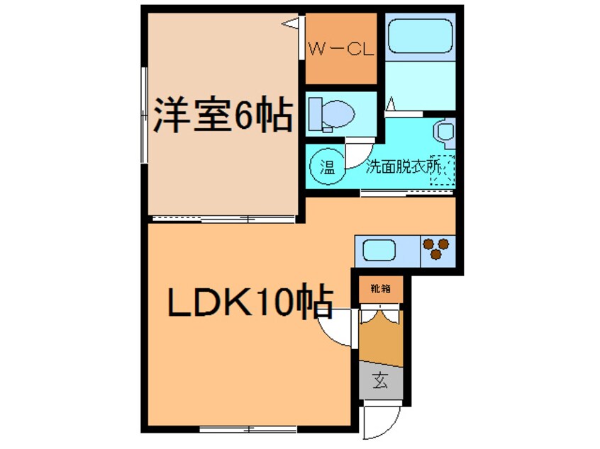 間取図 エスペランサ新得Ⅰ・Ⅱ