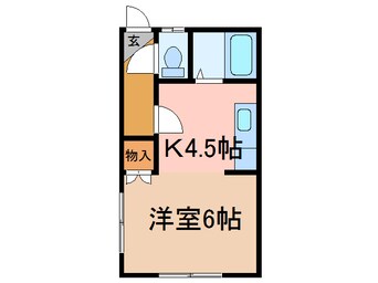 間取図 ハイツオホーツク