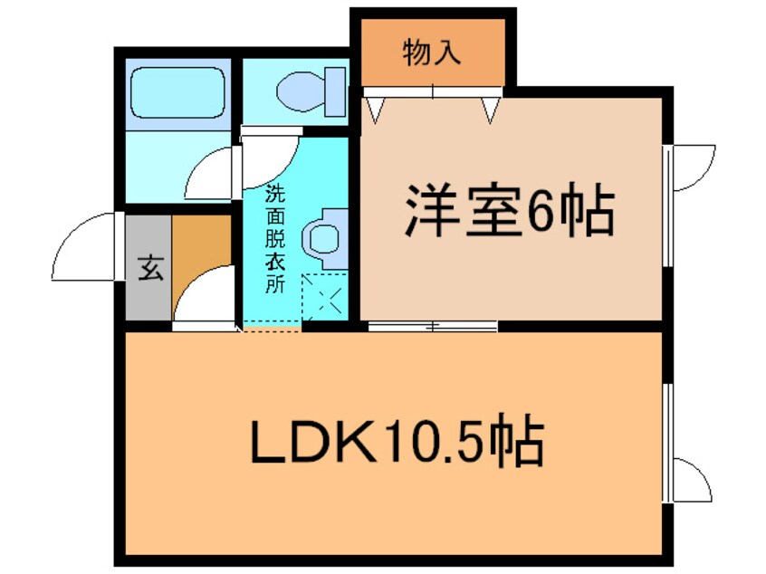 間取図 addie2(ｱﾃﾞｨ)