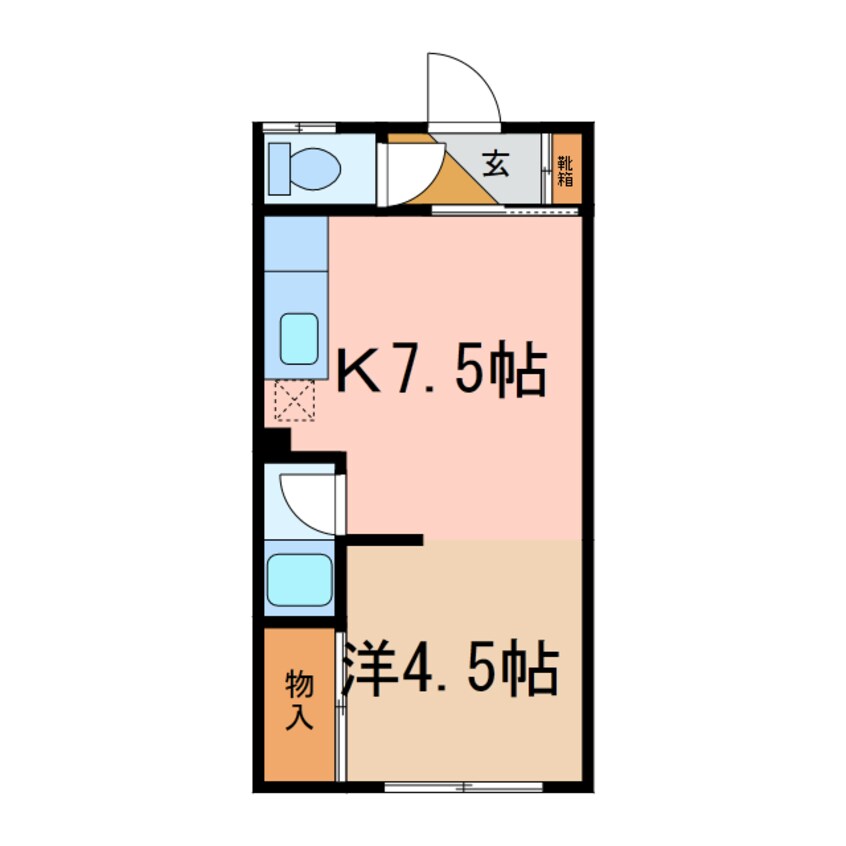 間取図 三浦ハイツ