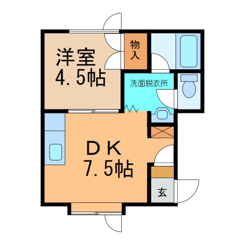 間取図 サウスフィールズ