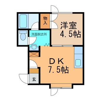 間取図 サウスフィールズ