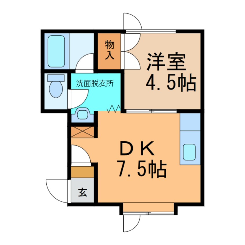 間取図 サウスフィールズ