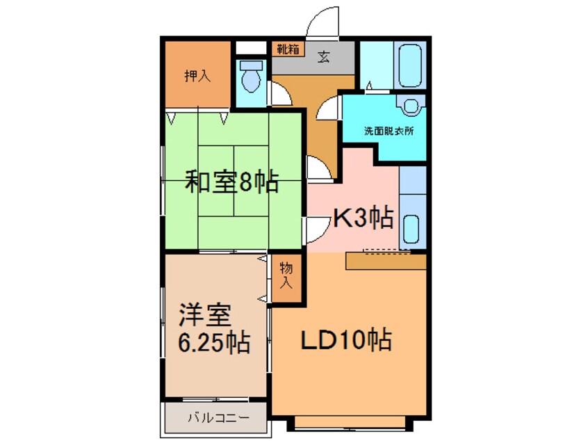 間取図 瑞穂