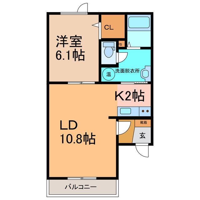 間取り図 ｱﾚｰｽﾞ161