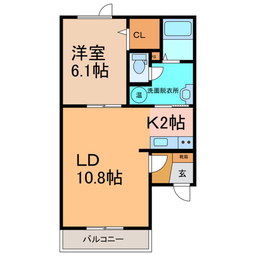 間取図 ｱﾚｰｽﾞ161