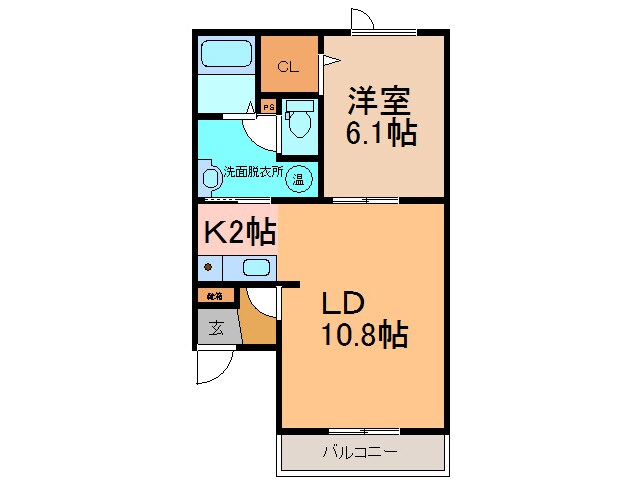 間取り図 ｱﾚｰｽﾞ161