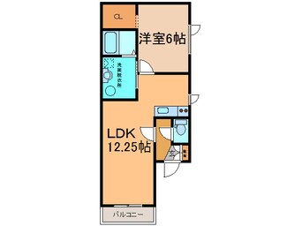 間取図 プラシードⅢ