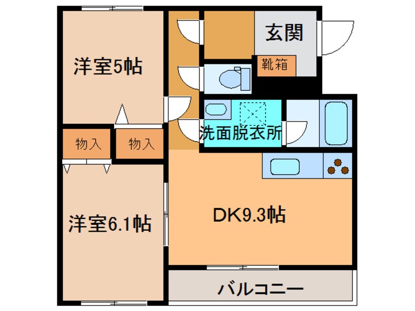 間取図 ラ・ヴィレット