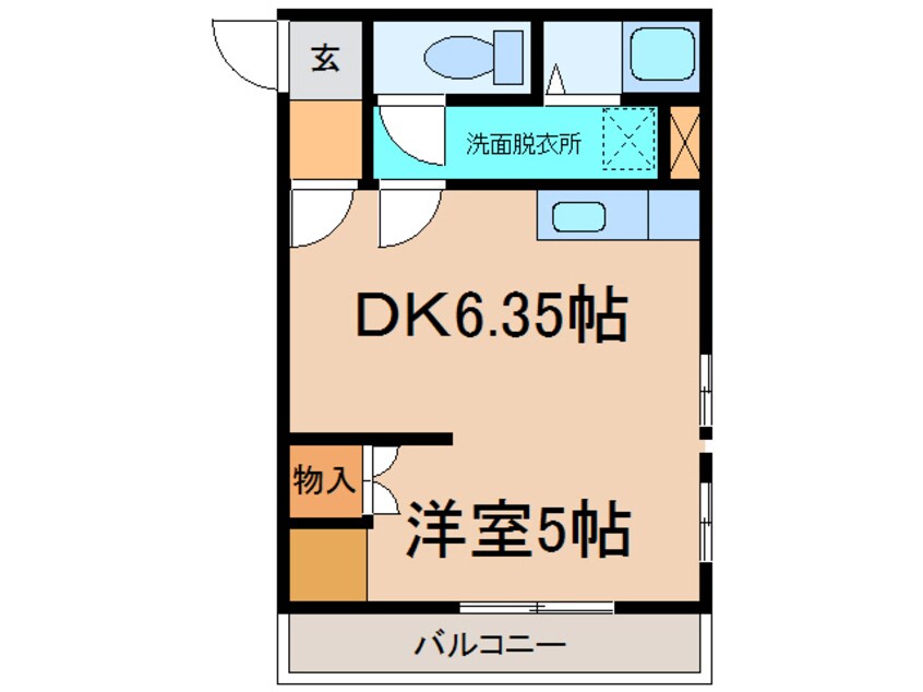 間取図 ｸﾞﾛｰﾘｰ166