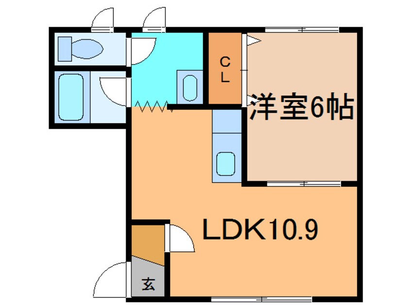 間取図 スプレンダーひびき野Ⅲ