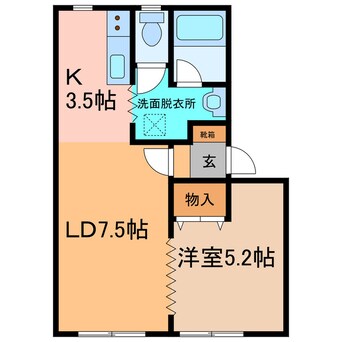 間取図 ｸﾞﾗﾝﾁｪ