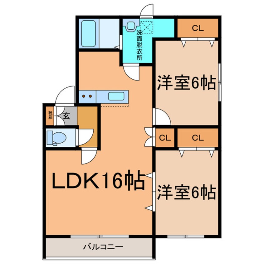 間取図 ノースヒルズ