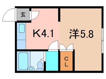 間取図 グレースハイム１７