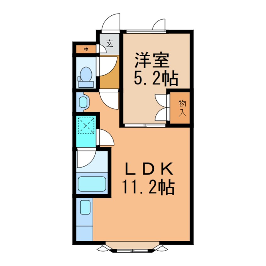 間取図 ｽｶｲﾋﾙｽﾞ