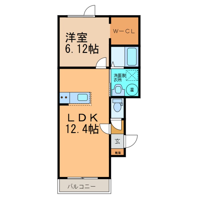 間取図 プラシードⅣ