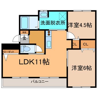 間取図 マンション鹿内