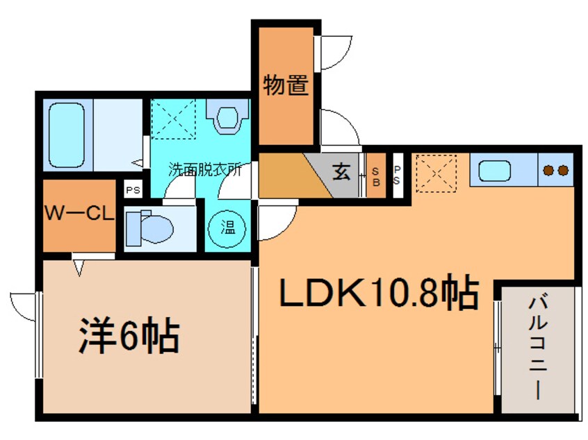 間取図 アロンジェ