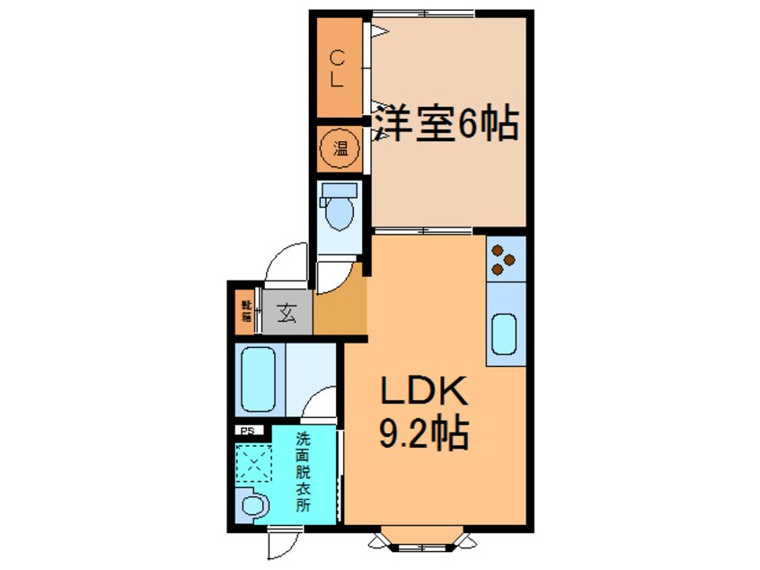 間取図 ﾕﾄﾘﾛ鳳乃舞A棟