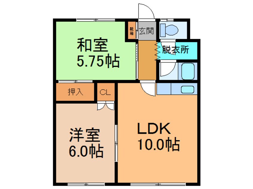 間取図 さかえマンション