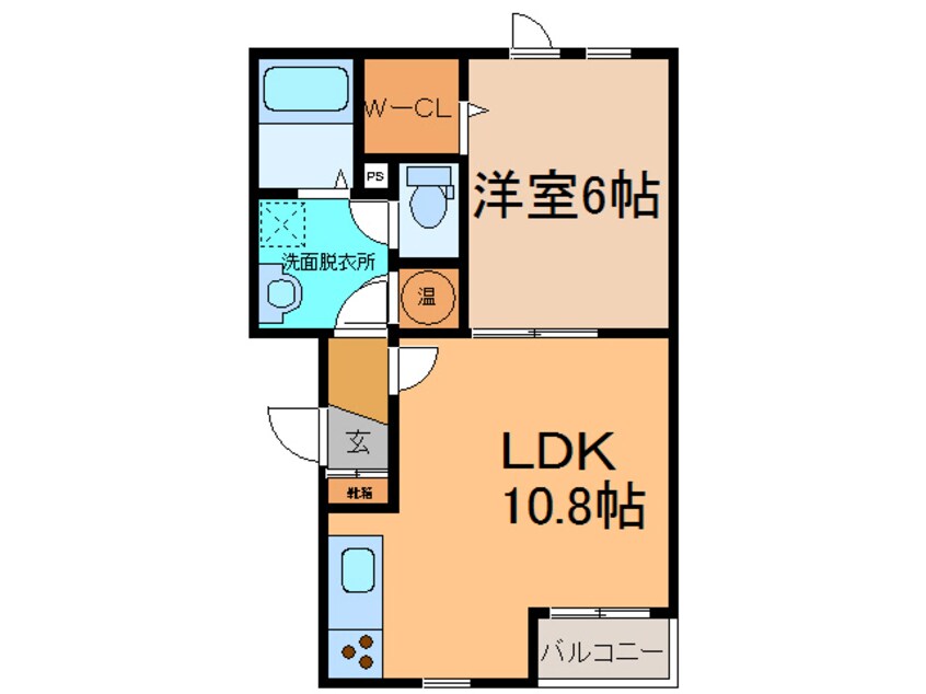 間取図 ｱﾍﾞﾆｰﾙ白樺