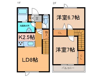 間取図 MK(ｴﾑｹｰ）