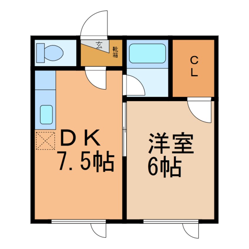 間取図 イトーコーポＣ