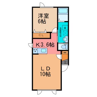 間取図 ｽｳｨｰﾄ・T