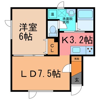 間取図 ﾌﾟｰﾄﾞﾘｴﾎﾞｱⅢ