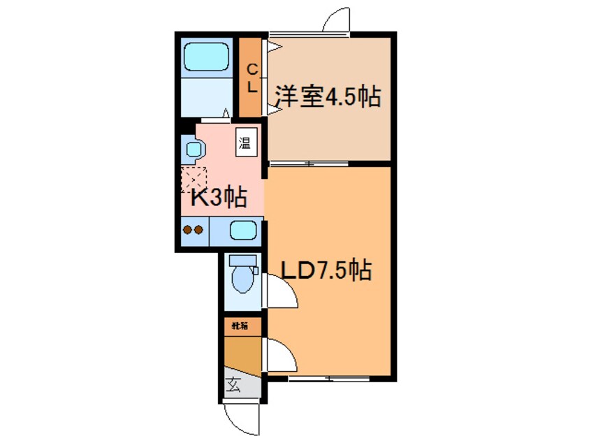 間取図 OakⅧ