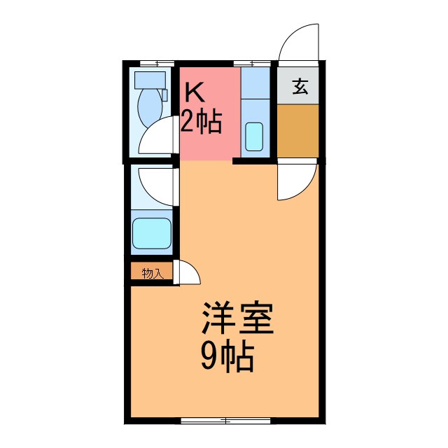 間取り図 ｱﾙﾏｰﾆTWO