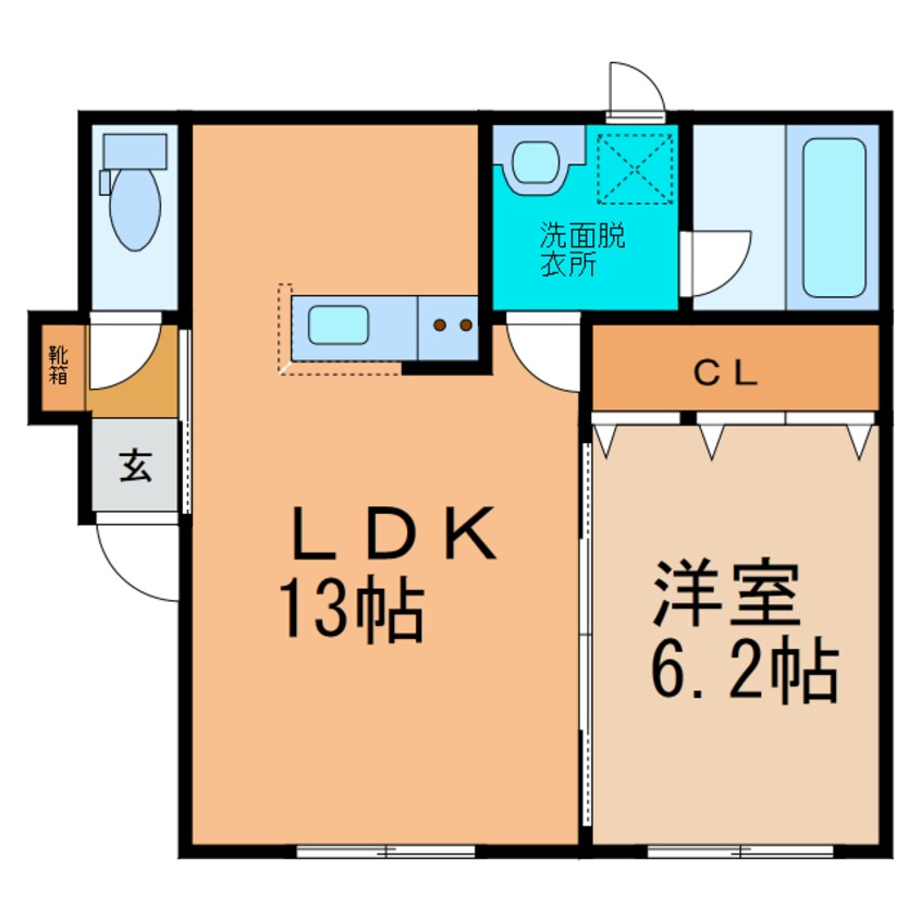 間取図 K-Ⅶ