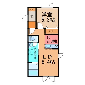 間取図 ｾﾗｳﾞｨ