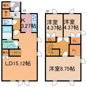 間取図 ﾒｿﾞﾈｸﾚｰﾙ