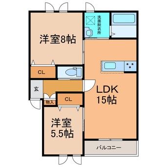 間取図 カオマンガイ