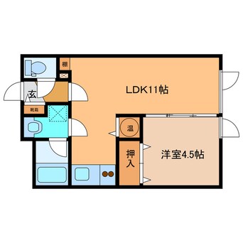 間取図 ラペル241A