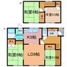 西16条南5丁目借家（31-25） 4LDKの間取り