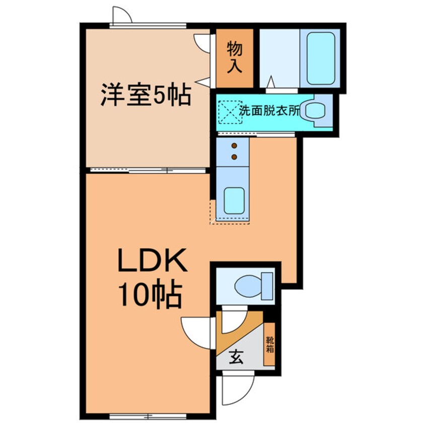 間取図 仮)柏林台AP