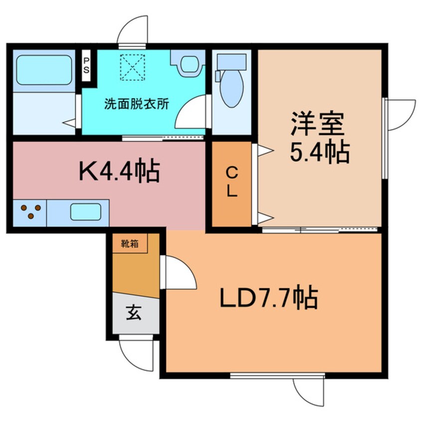 間取図 ﾋﾞｼﾞﾈｽ･Ⅱ