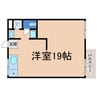 ハイツ赤大路Ａ棟 1Rの間取り