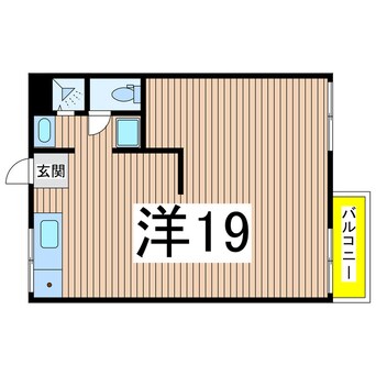 間取図 ハイツ赤大路Ａ棟