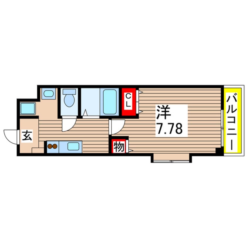 間取図 サニープレイスＭＪ