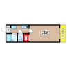アビタシオン奈佐原Ａ 1Kの間取り