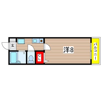 間取図 アビタシオン奈佐原Ａ
