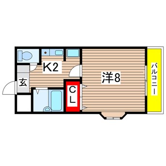 間取図 メゾネット高槻