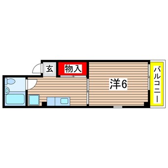 間取図 メゾン植村