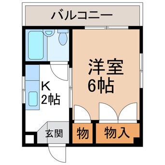 間取図 DS富田丘町