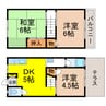 レジデンス冨山(郡家） 3DKの間取り